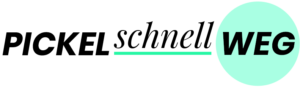 Pickel schnell weg